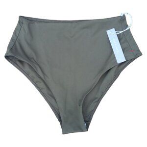 Everlane olive swim bottoms sz XS NEW (#E45)